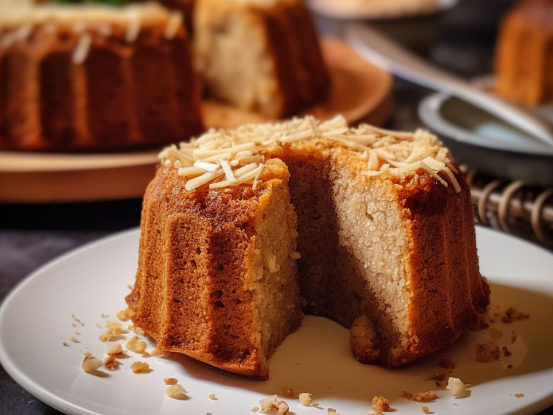 Bolo de Laranja Fit na Airfryer