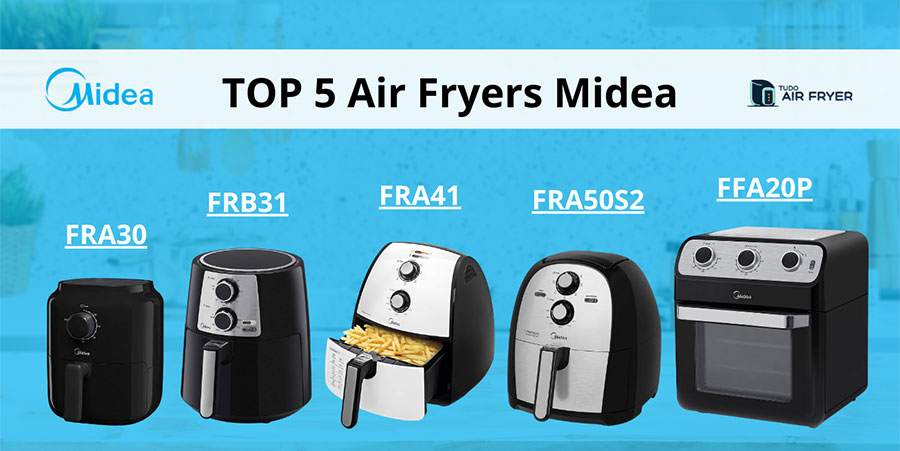 TOP 5 Air Fryers Midea