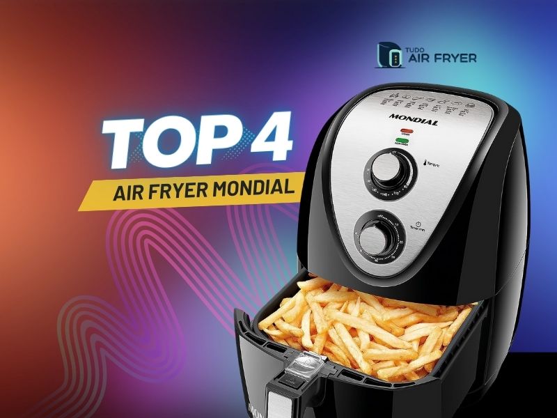Fritadeira Sem Óleo Air Fryer 8 Litros - Mondial