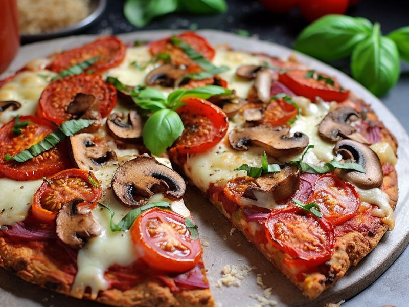 Pizza Low Carb na Airfryer: Mais Saudável, Saborosa e Sem Pesar na Balança!
