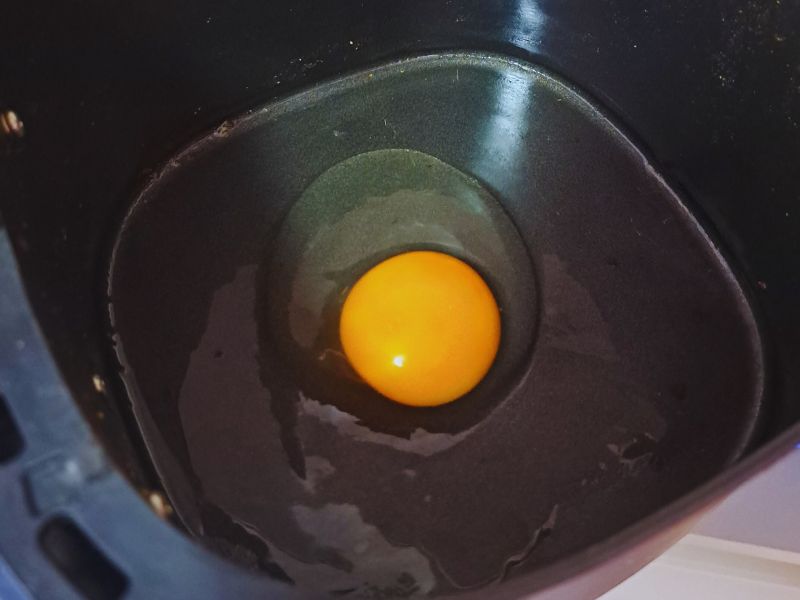 Dica do que NÃO fazer com ovo na airfry