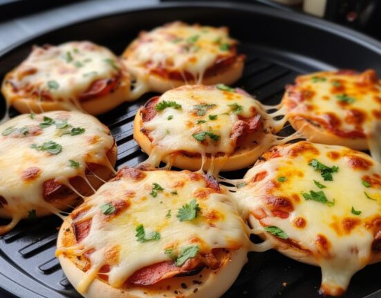 Como fazer as Mini Pizzas na Air Fryer