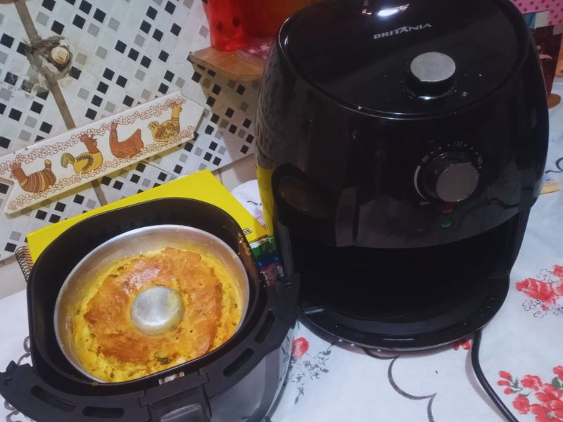 receita top da leonete torta na airfry