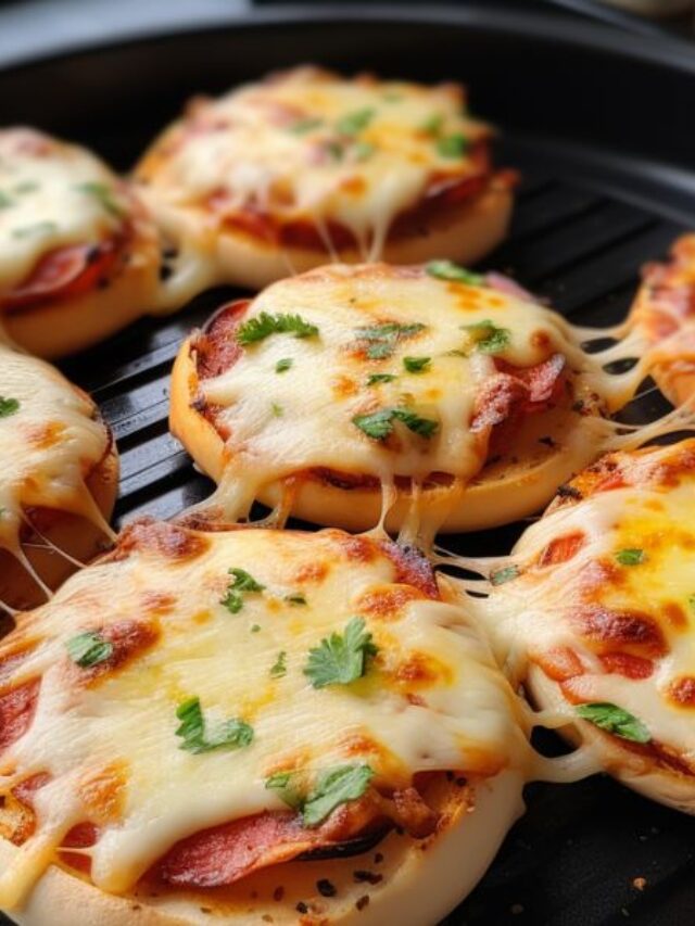 Mini Pizzas na Air Fryer: É simples e dá pra fazer e fica “mara”