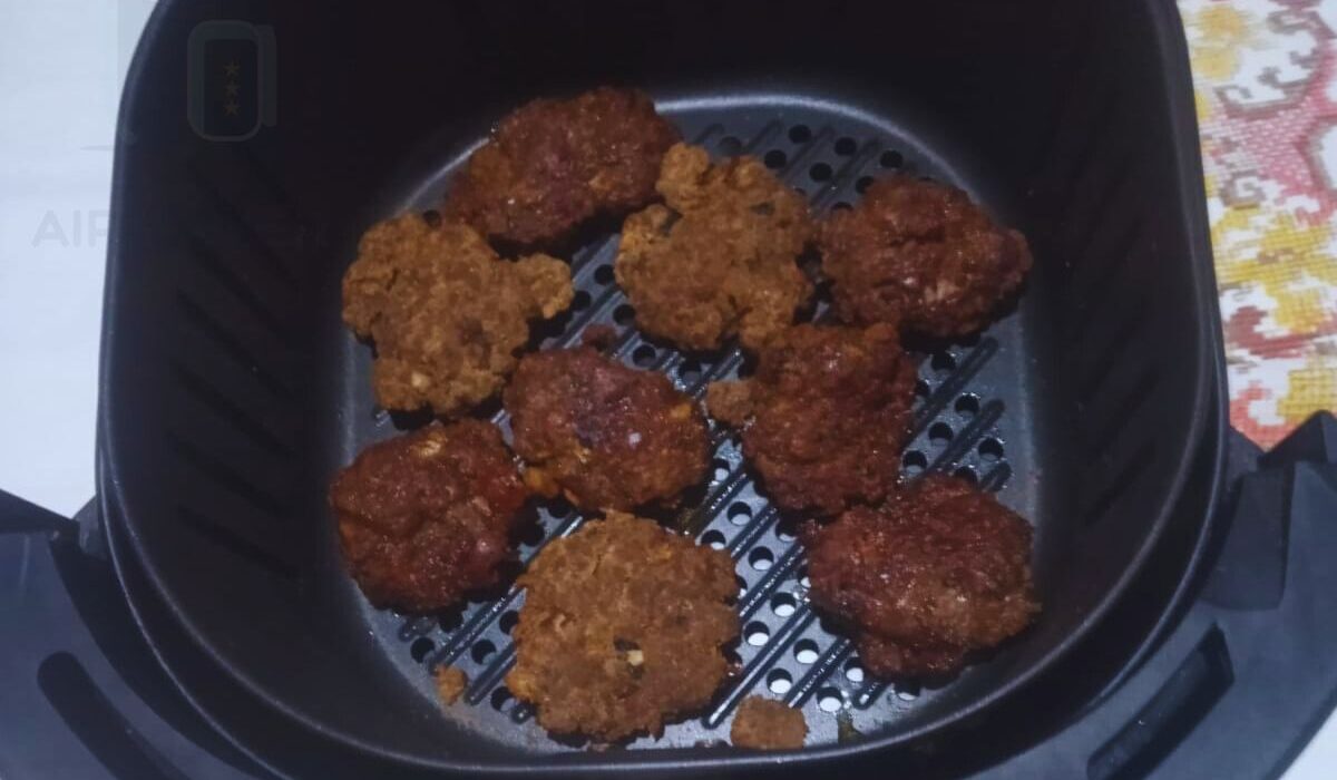 Carne Moída com Tapioca na Air Fryer