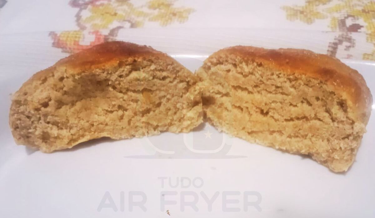pão integral na air fryer